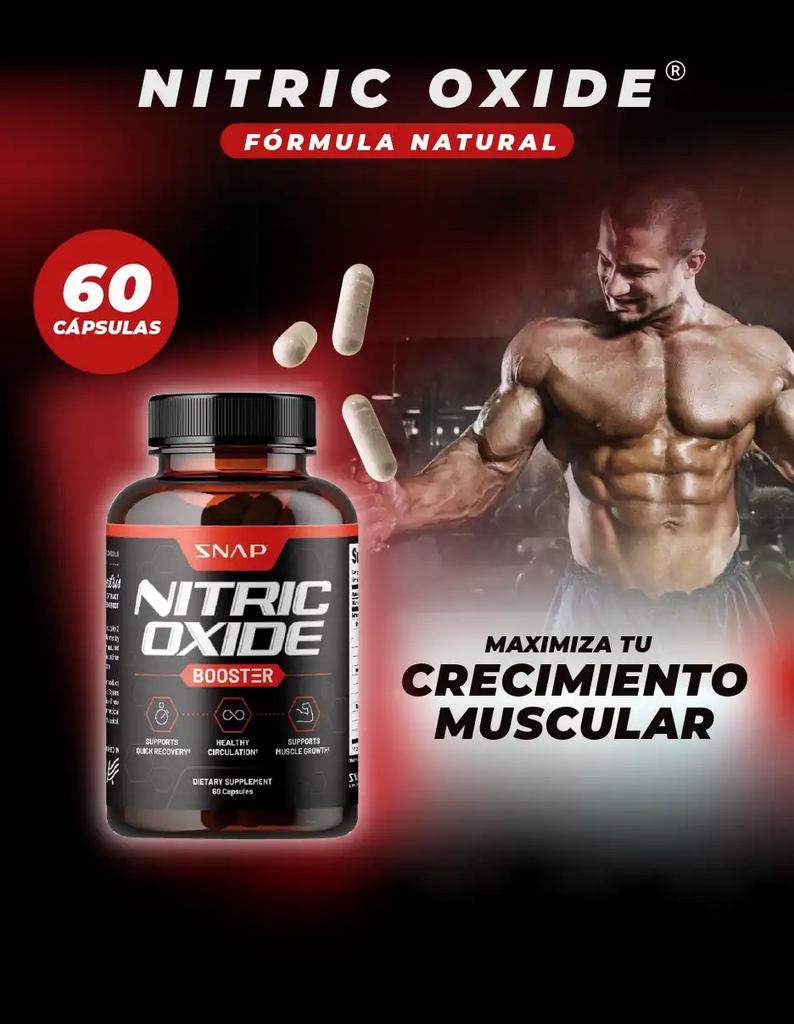 NITRIC OXIDE™ SUPLEMENTO DE OXIDO NITRICO 2X1  TK