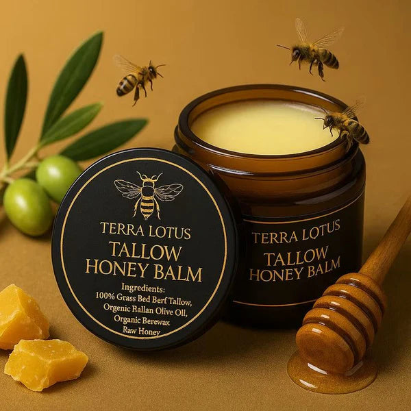 TERRA LOTUS™ BALSAMO DE CEBO DE RES Y MIEL