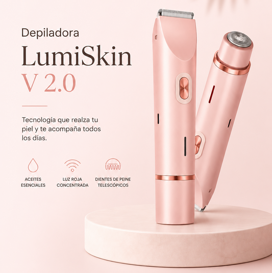 LumiSkin™ - Adiós al vello, hola a la confianza total