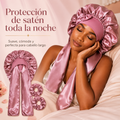 Gorro de Satén Premium - Despierta cada mañana con el cabello libre de frizz