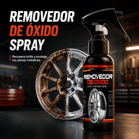 Removedor de Oxido en Spray Iron Revive™ - Devuelve la vida a tus piezas metálicas