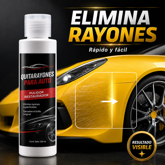 Scratch Crema Anti rayones - Recupera el brillo original