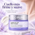 GOPure™ Crema Reafirmante - Reafirma tu belleza cada día con un cuello más firme, terso y visiblemente más joven.
